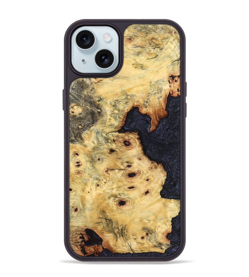 iPhone 15 Plus Wood Phone Case - Kaylee (Wood Burl, 823257)