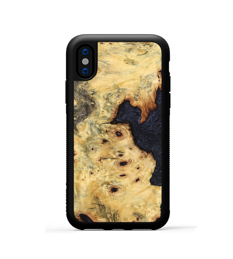 iPhone Xs Wood Phone Case - Kaylee (Wood Burl, 823257)