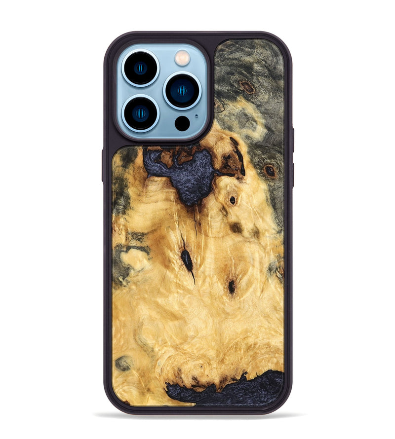 iPhone 14 Pro Max Wood Phone Case - Kelsi (Wood Burl, 823258)