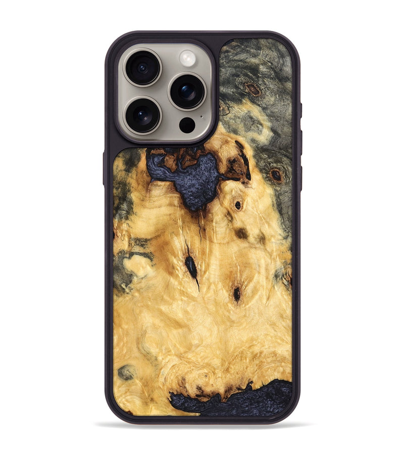 iPhone 15 Pro Max Wood Phone Case - Kelsi (Wood Burl, 823258)