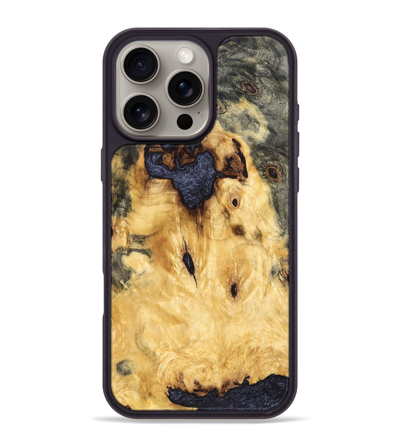 iPhone 16 Pro Max Wood Phone Case - Kelsi (Wood Burl, 823258)