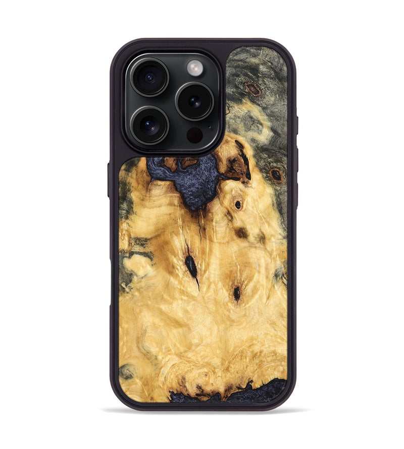 iPhone 16 Pro Wood Phone Case - Kelsi (Wood Burl, 823258)