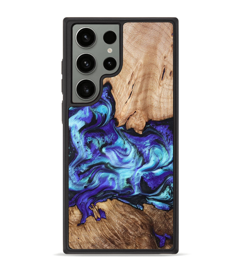 Galaxy S23 Ultra Wood Phone Case - Wynter (Purple, 823263)