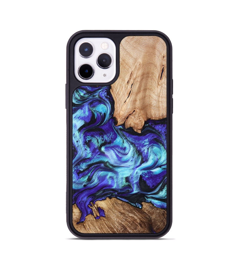 iPhone 11 Pro Wood Phone Case - Wynter (Purple, 823263)