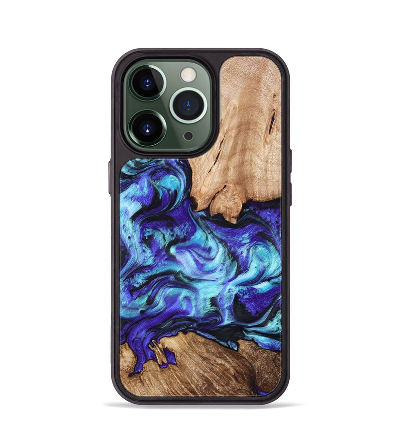 iPhone 13 Pro Wood Phone Case - Wynter (Purple, 823263)