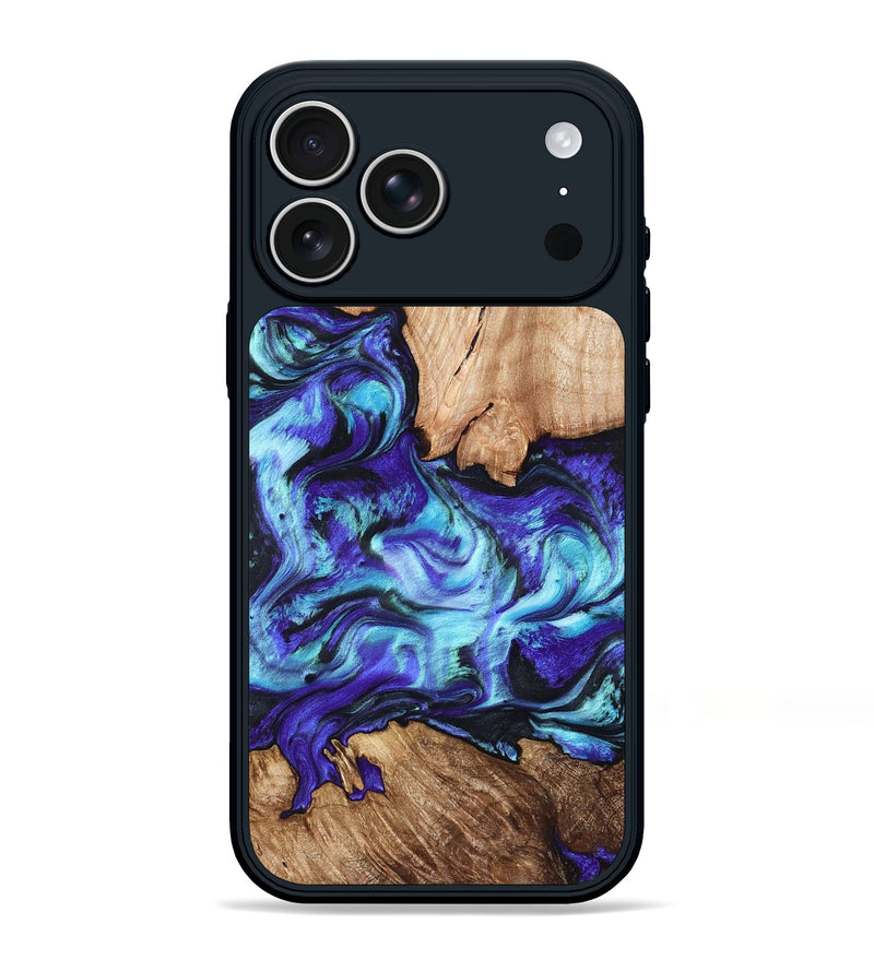 iPhone 17 Pro Max Wood Phone Case - Wynter (Purple, 823263)