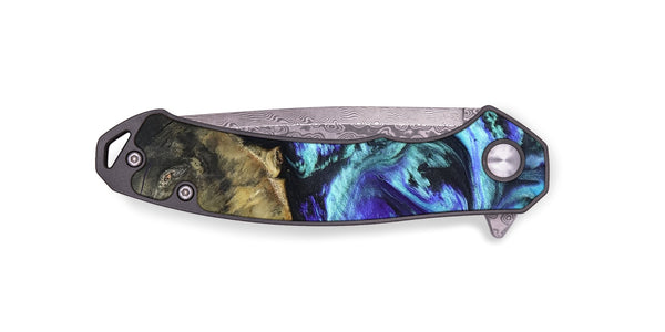 EDC Wood Pocket Knife - Nyra (Purple, 823264)