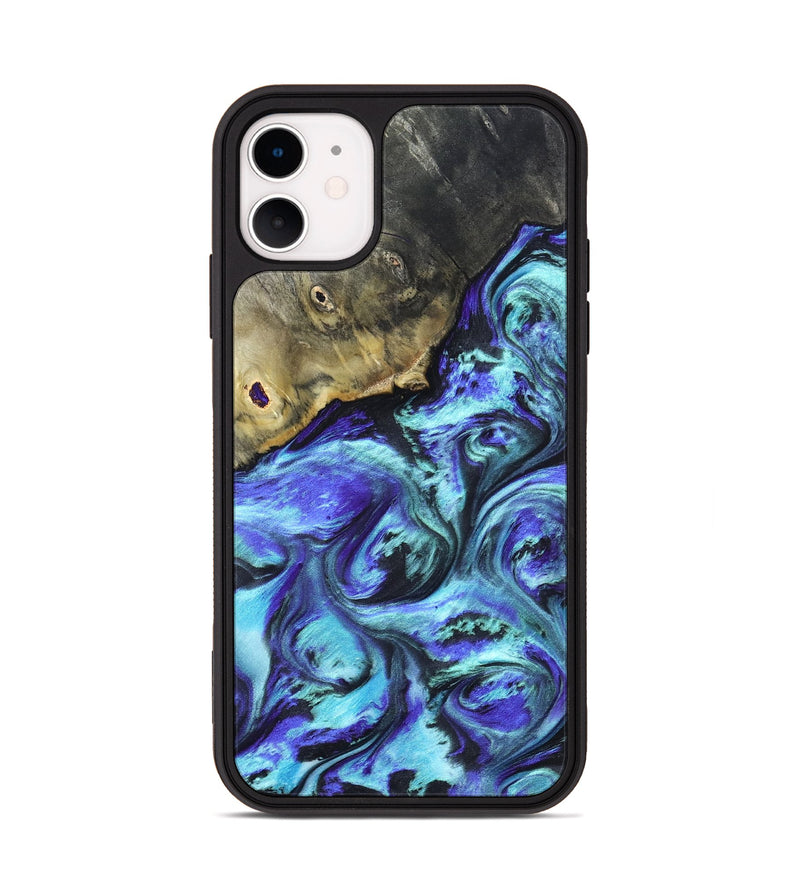 iPhone 11 Wood Phone Case - Nyra (Purple, 823264)