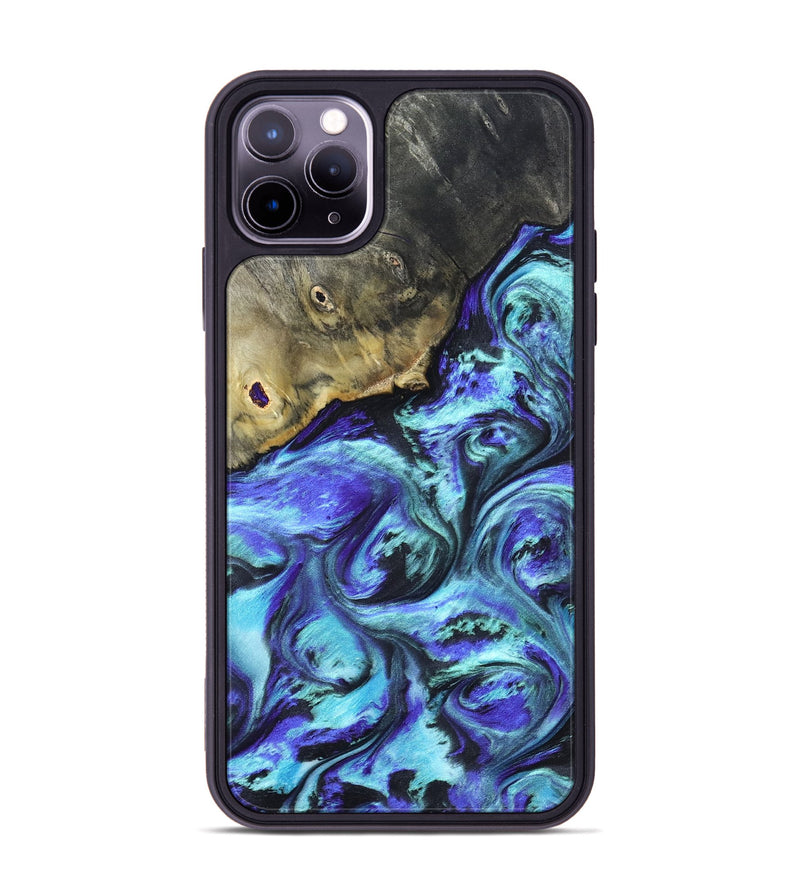 iPhone 11 Pro Max Wood Phone Case - Nyra (Purple, 823264)