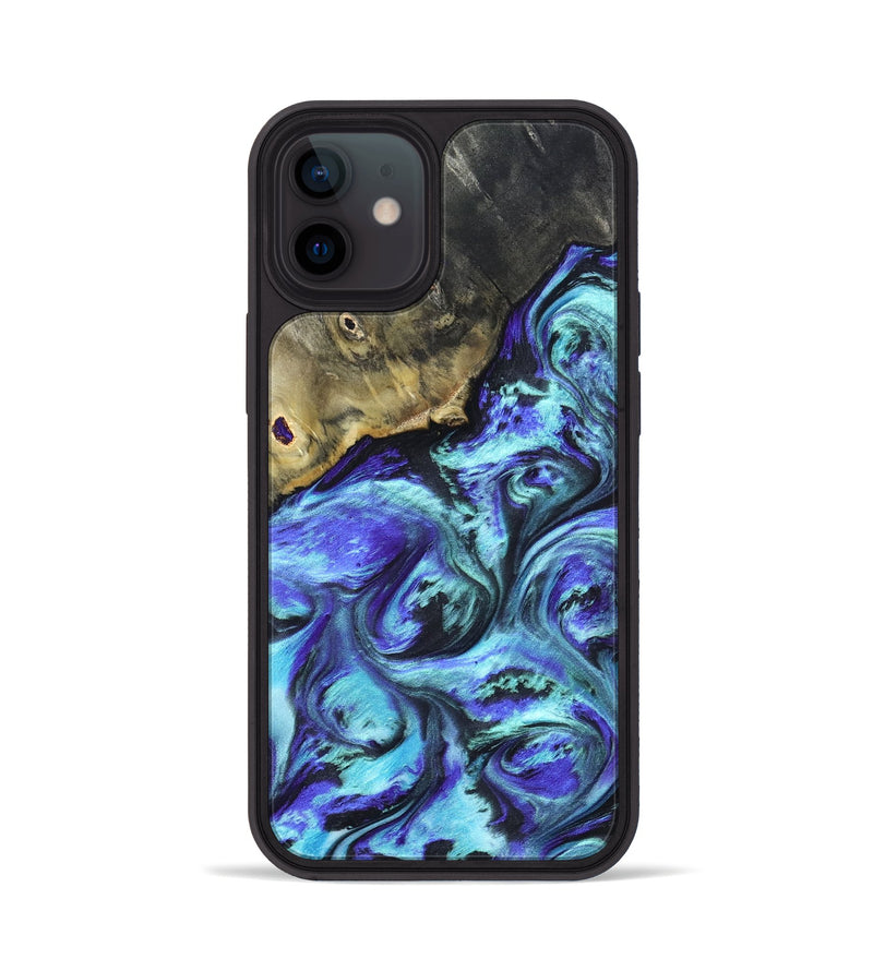 iPhone 12 Wood Phone Case - Nyra (Purple, 823264)