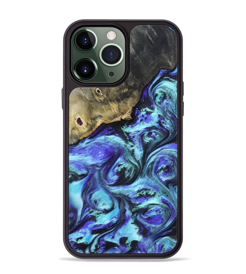 iPhone 13 Pro Max Wood Phone Case - Nyra (Purple, 823264)