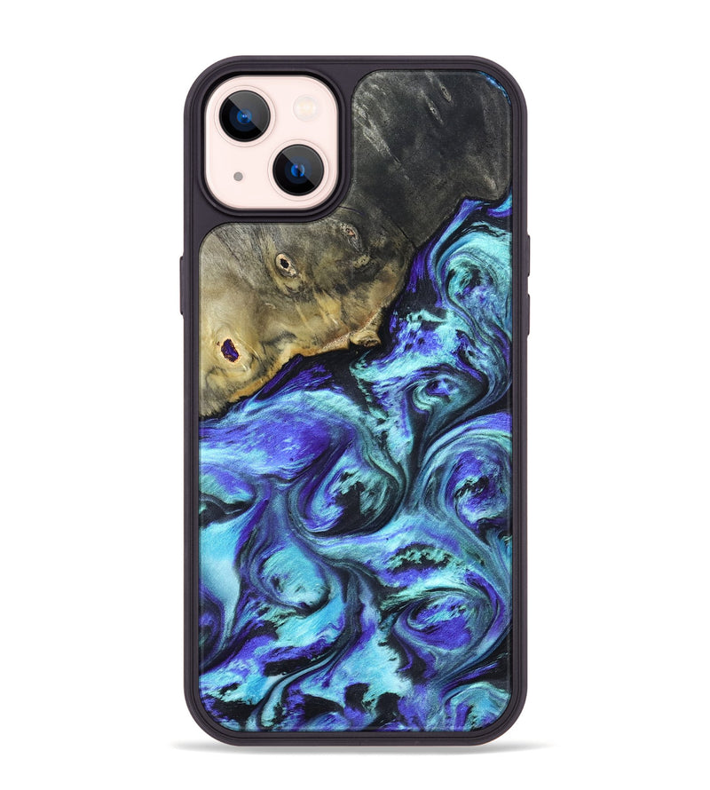 iPhone 14 Plus Wood Phone Case - Nyra (Purple, 823264)