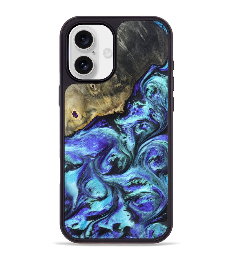 iPhone 16 Plus Wood Phone Case - Nyra (Purple, 823264)