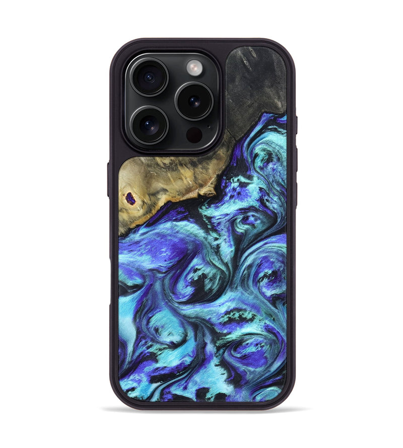 iPhone 16 Pro Wood Phone Case - Nyra (Purple, 823264)