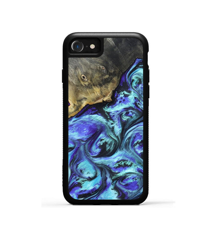 iPhone SE Wood Phone Case - Nyra (Purple, 823264)