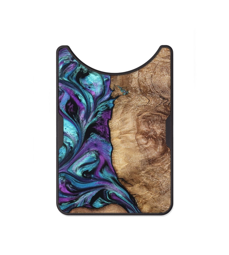 Alloy Wood Wallet - Roberto (Purple, 823265)