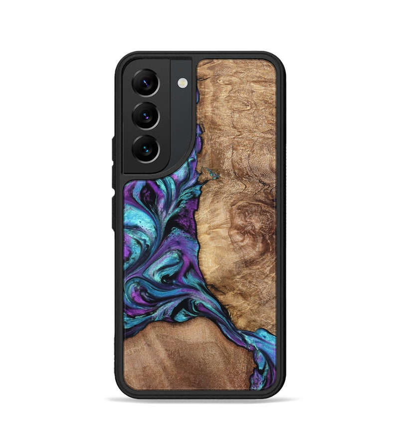 Galaxy S22 Wood Phone Case - Roberto (Purple, 823265)