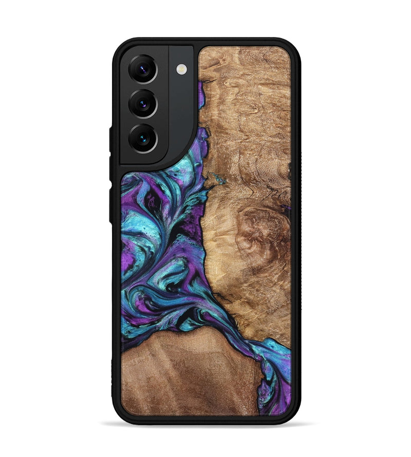 Galaxy S22 Plus Wood Phone Case - Roberto (Purple, 823265)