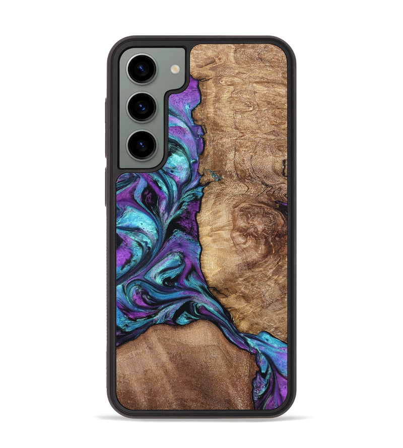Galaxy S23 Plus Wood Phone Case - Roberto (Purple, 823265)