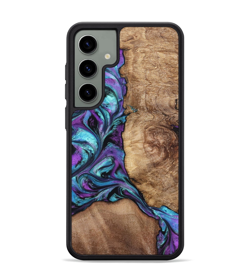 Galaxy S24 Plus Wood Phone Case - Roberto (Purple, 823265)