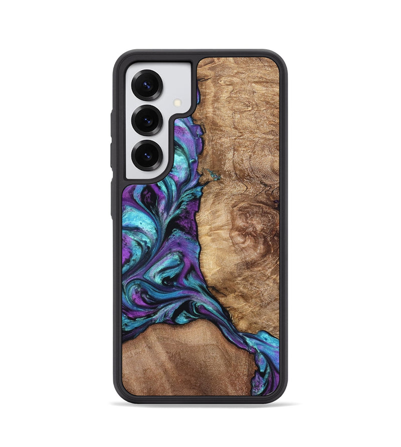 Galaxy S25 Wood Phone Case - Roberto (Purple, 823265)