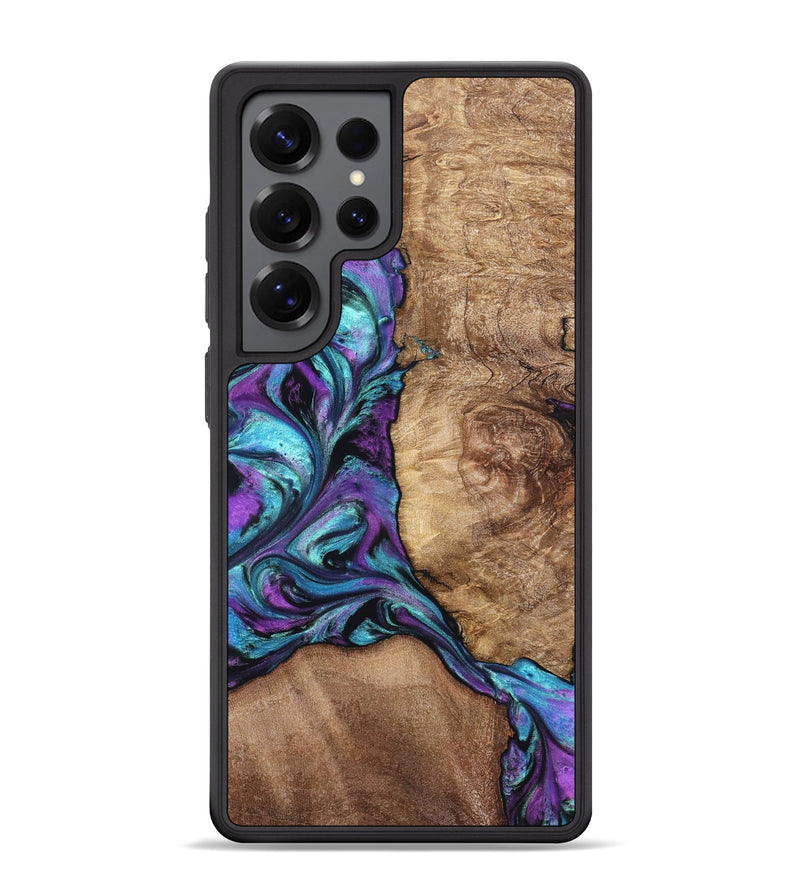 Galaxy S25 Ultra Wood Phone Case - Roberto (Purple, 823265)