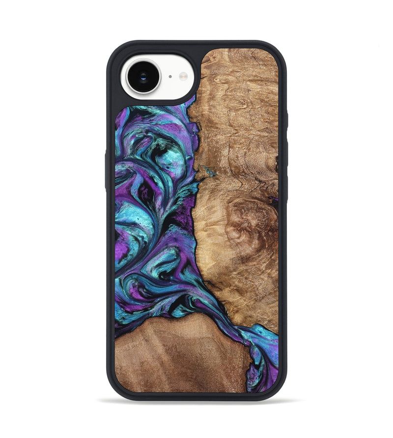 iPhone 17e Wood Phone Case - Roberto (Purple, 823265)