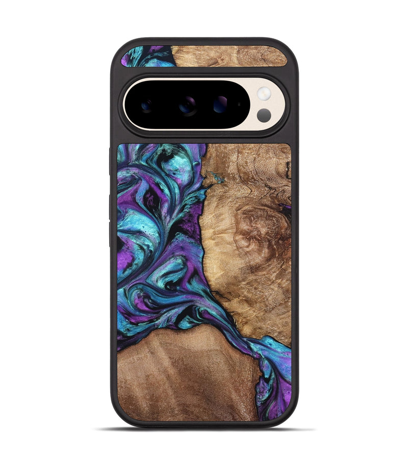 Pixel 10 Wood Phone Case - Roberto (Purple, 823265)