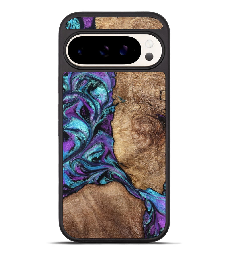 Pixel 10 Pro XL Wood Phone Case - Roberto (Purple, 823265)