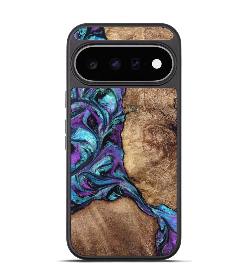 Pixel 11 Wood Phone Case - Roberto (Purple, 823265)
