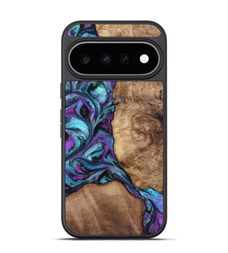 Pixel 11 Pro Wood Phone Case - Roberto (Purple, 823265)