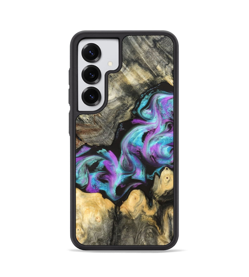 Galaxy S25 Wood Phone Case - Noe (Purple, 823267)