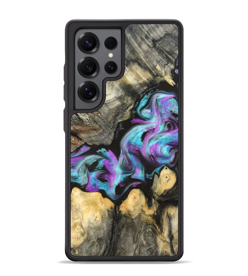 Galaxy S25 Ultra Wood Phone Case - Noe (Purple, 823267)