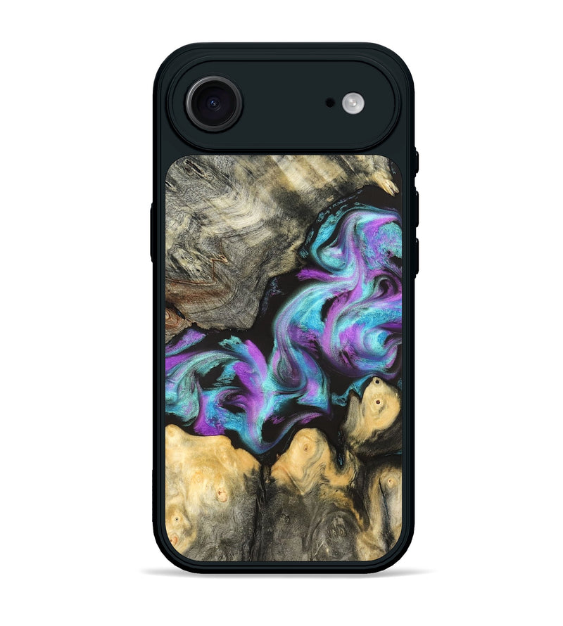 iPhone 17 Air Wood Phone Case - Noe (Purple, 823267)