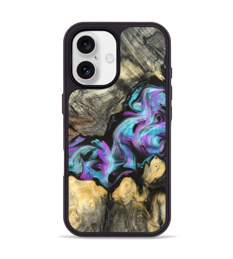 iPhone 17 Wood Phone Case - Noe (Purple, 823267)