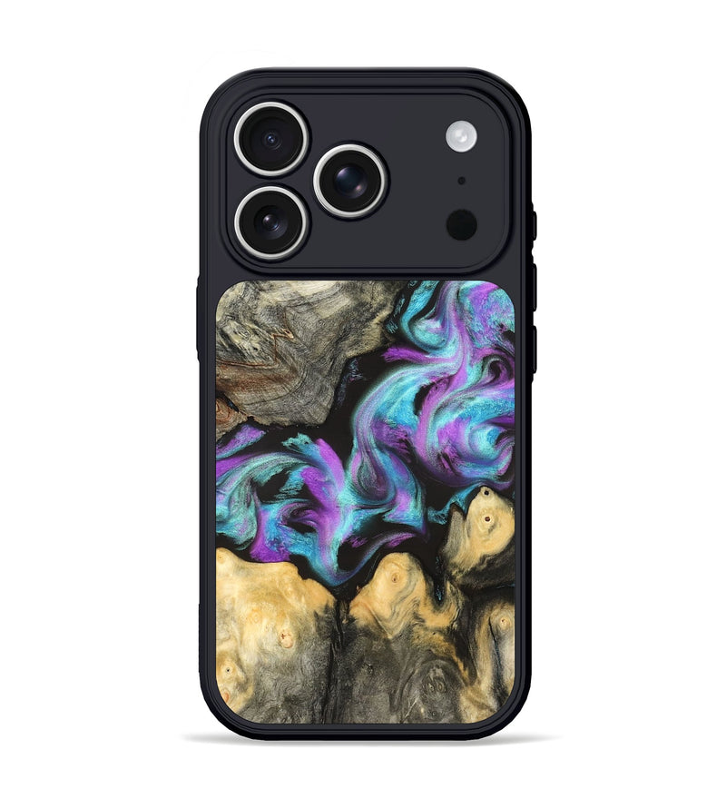 iPhone 17 Pro Wood Phone Case - Noe (Purple, 823267)