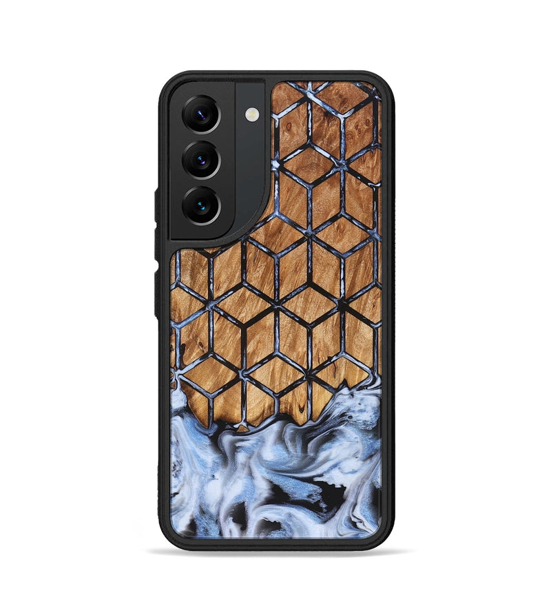 Galaxy S22 Wood Phone Case - Jarvis (Pattern, 823269)