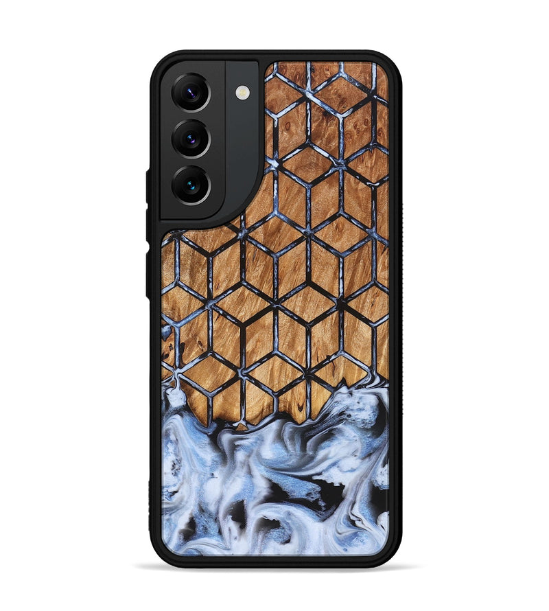 Galaxy S22 Plus Wood Phone Case - Jarvis (Pattern, 823269)