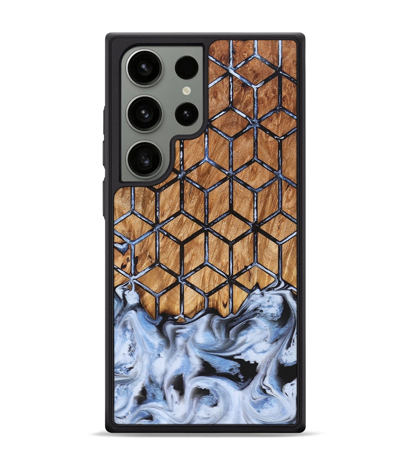 Galaxy S24 Ultra Wood Phone Case - Jarvis (Pattern, 823269)