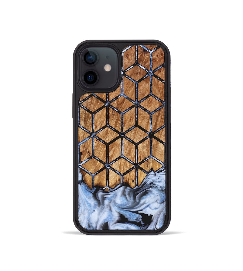 iPhone 12 mini Wood Phone Case - Jarvis (Pattern, 823269)