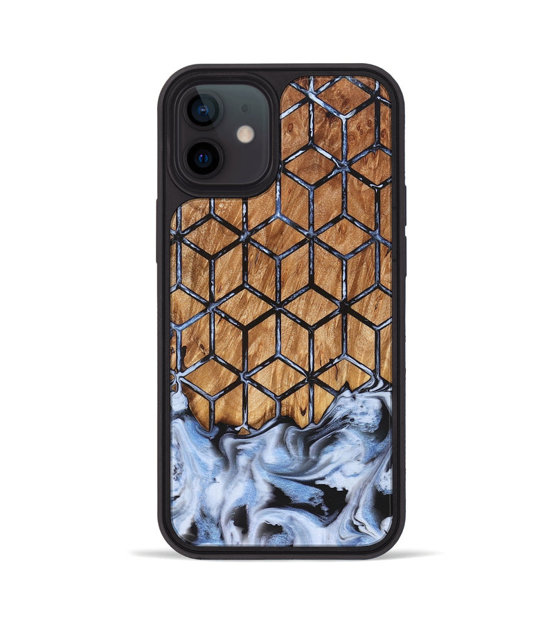 iPhone 12 Wood Phone Case - Jarvis (Pattern, 823269)