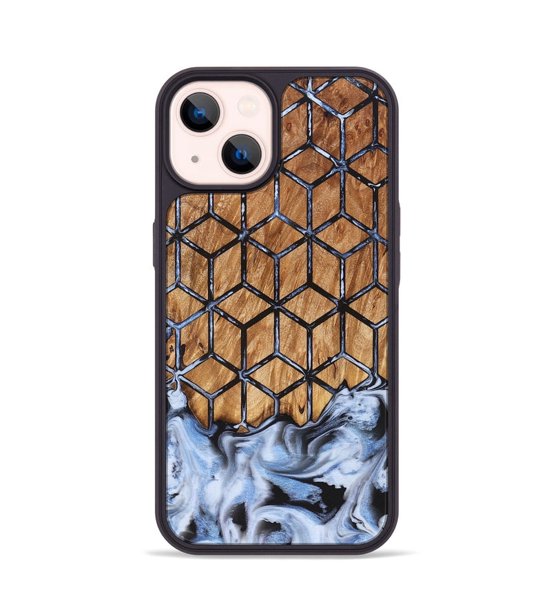 iPhone 14 Wood Phone Case - Jarvis (Pattern, 823269)