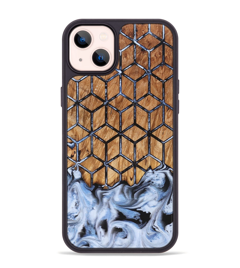 iPhone 14 Plus Wood Phone Case - Jarvis (Pattern, 823269)