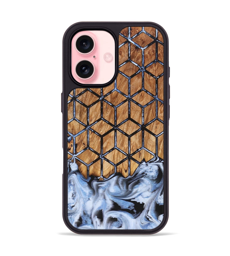 iPhone 16 Wood Phone Case - Jarvis (Pattern, 823269)