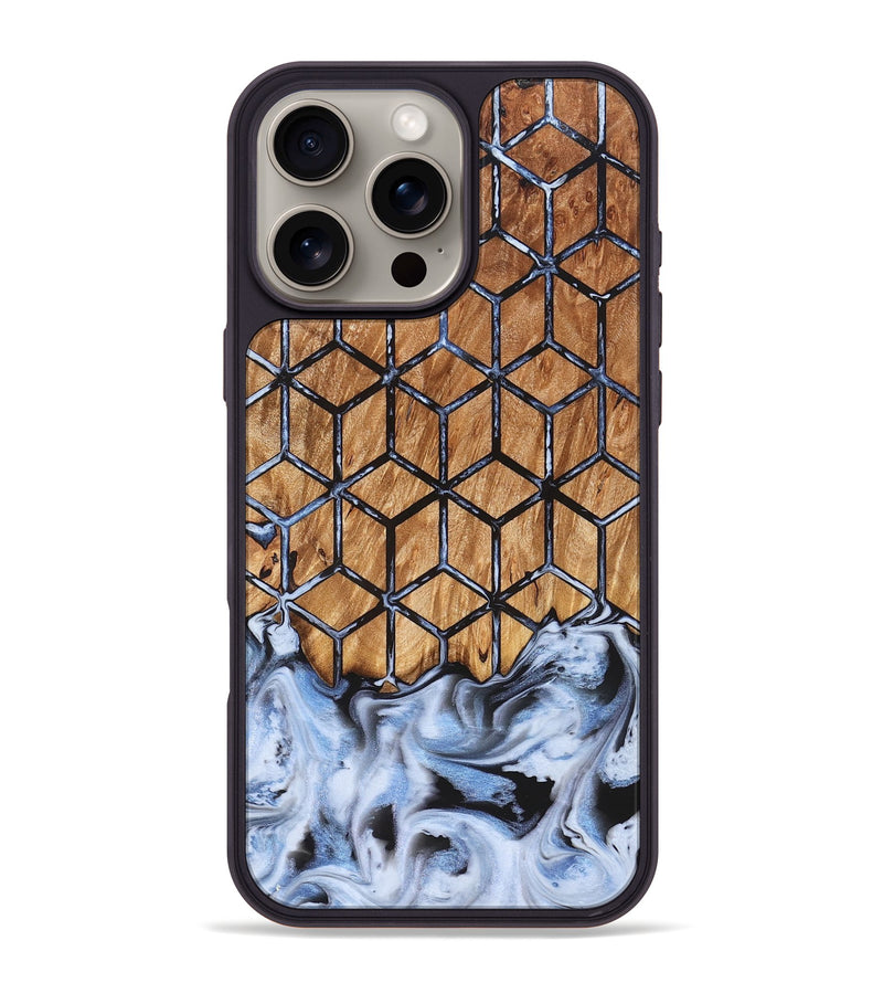 iPhone 16 Pro Max Wood Phone Case - Jarvis (Pattern, 823269)