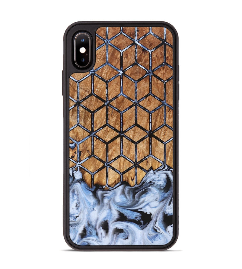 iPhone Xs Max Wood Phone Case - Jarvis (Pattern, 823269)