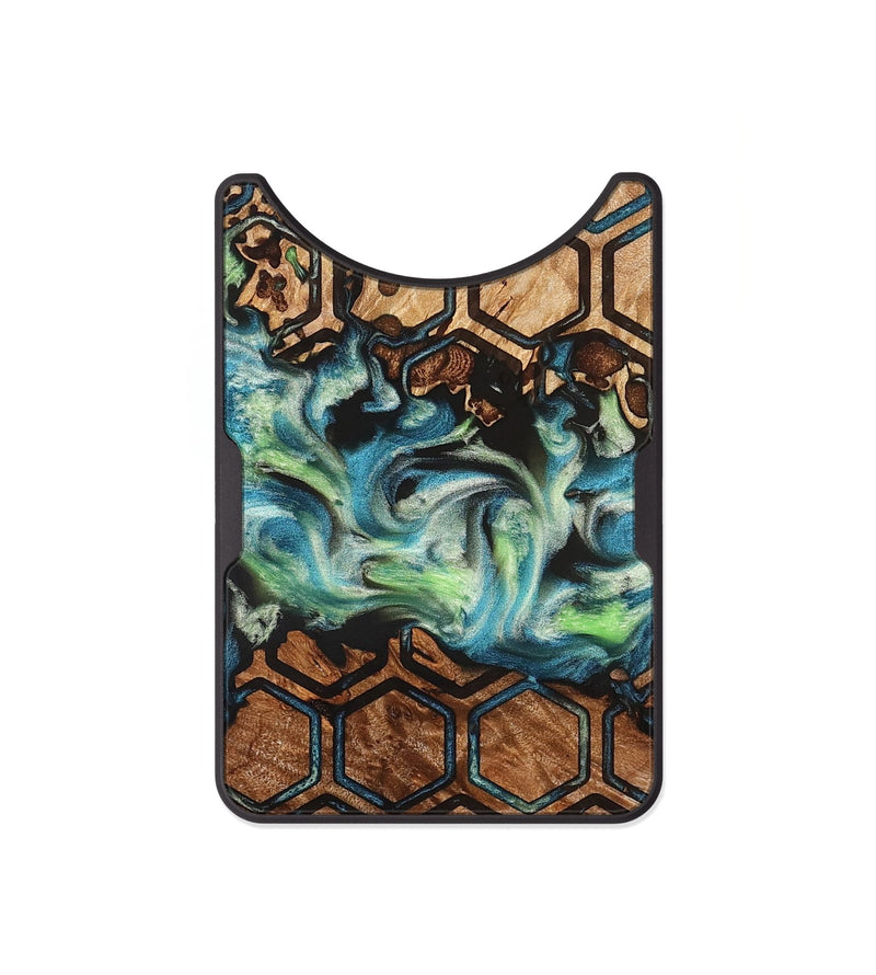 Alloy Wood Wallet - Giana (Pattern, 823271)
