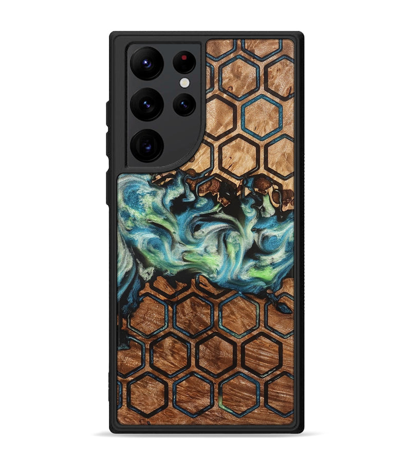 Galaxy S22 Ultra Wood Phone Case - Giana (Pattern, 823271)