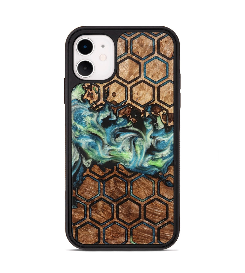 iPhone 11 Wood Phone Case - Giana (Pattern, 823271)