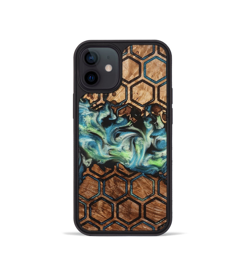 iPhone 12 mini Wood Phone Case - Giana (Pattern, 823271)